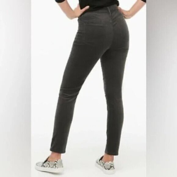 NEW J.Crew Womens 9” High Rise Corduroy Skinny Button Fly Pants 25 - Picture 3 of 8